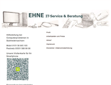 Tablet Screenshot of ehne.de